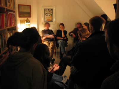 CFU meeting in the living room